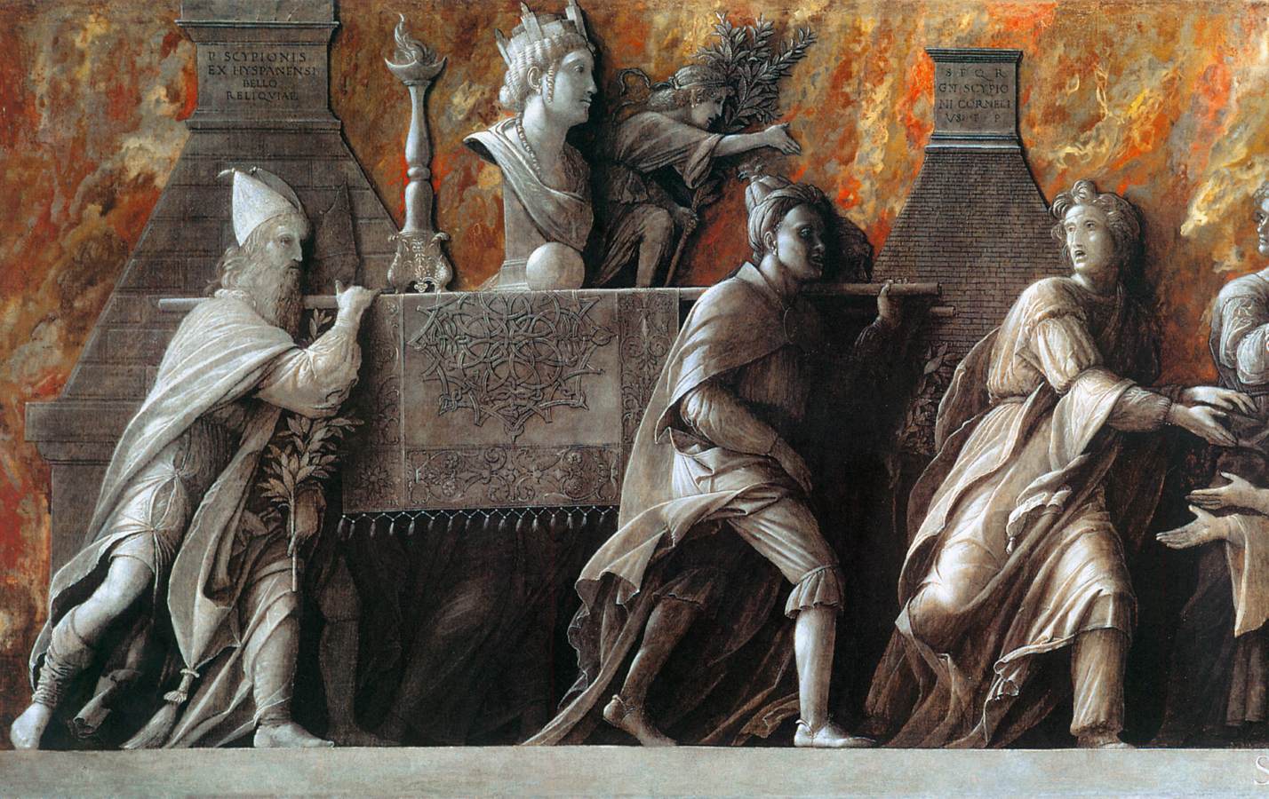 Introduction of the Cult of Cybele to Rome (detail)