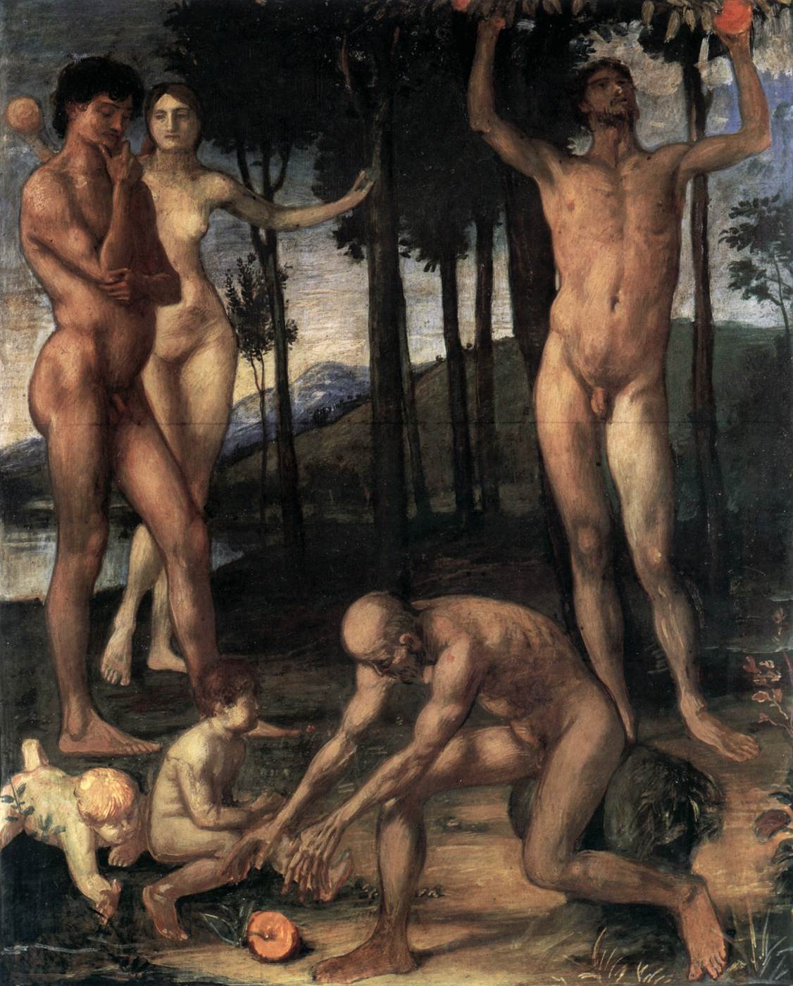 Das Orangenbild (The Four Ages of Man)