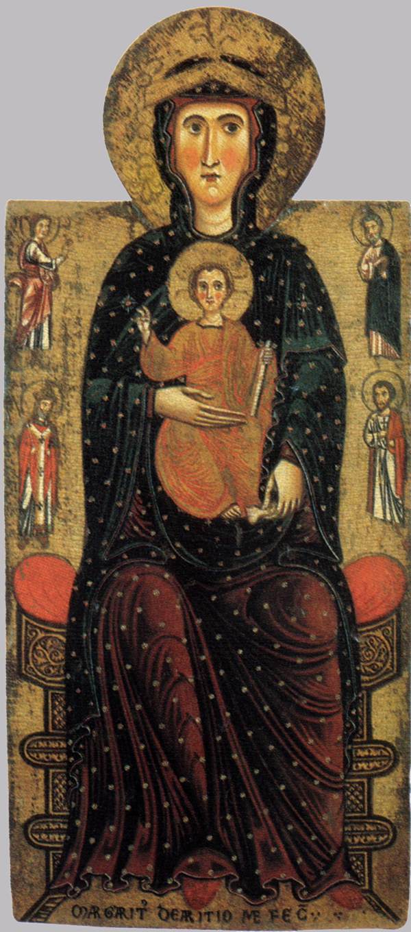 Madonna and Child Enthroned
