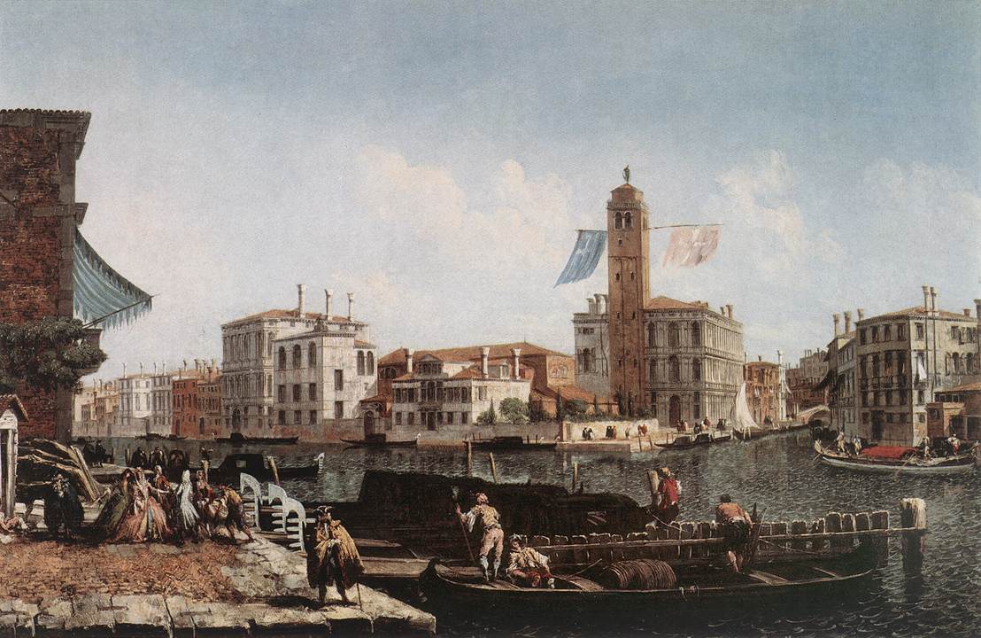 The Grand Canal with the Fishmarket