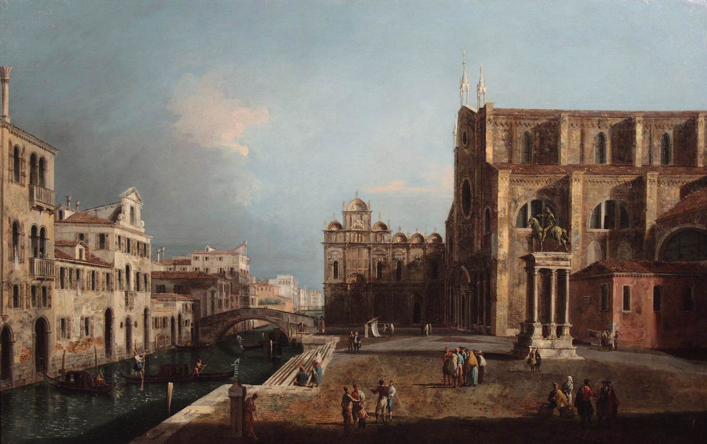 View of Campo SS. Giovanni e Paolo, Venice
