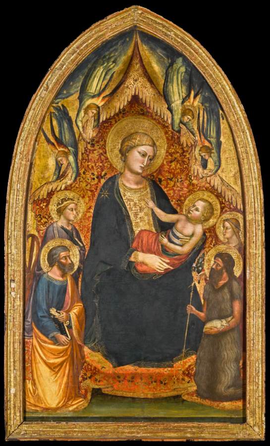Madonna and Child Enthroned with Saints