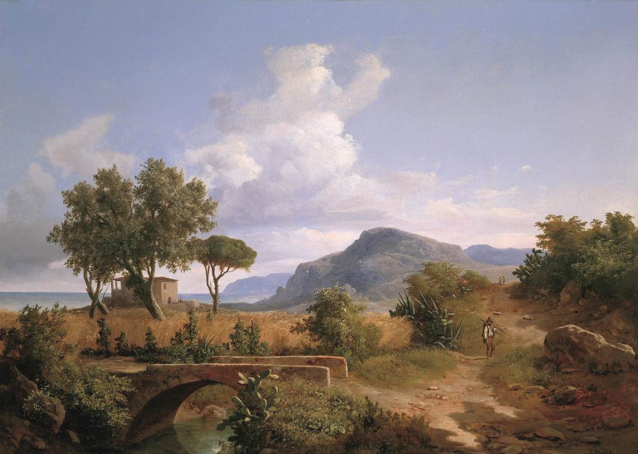 Landscape with a Traveller on a Path
