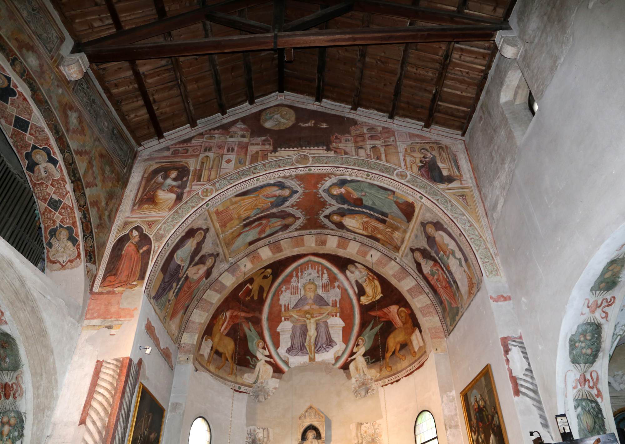 Annunciation and Saints