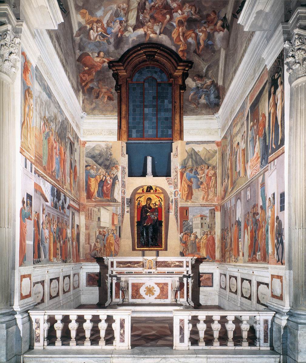 View of the Cappella Brancacci (after restoration)