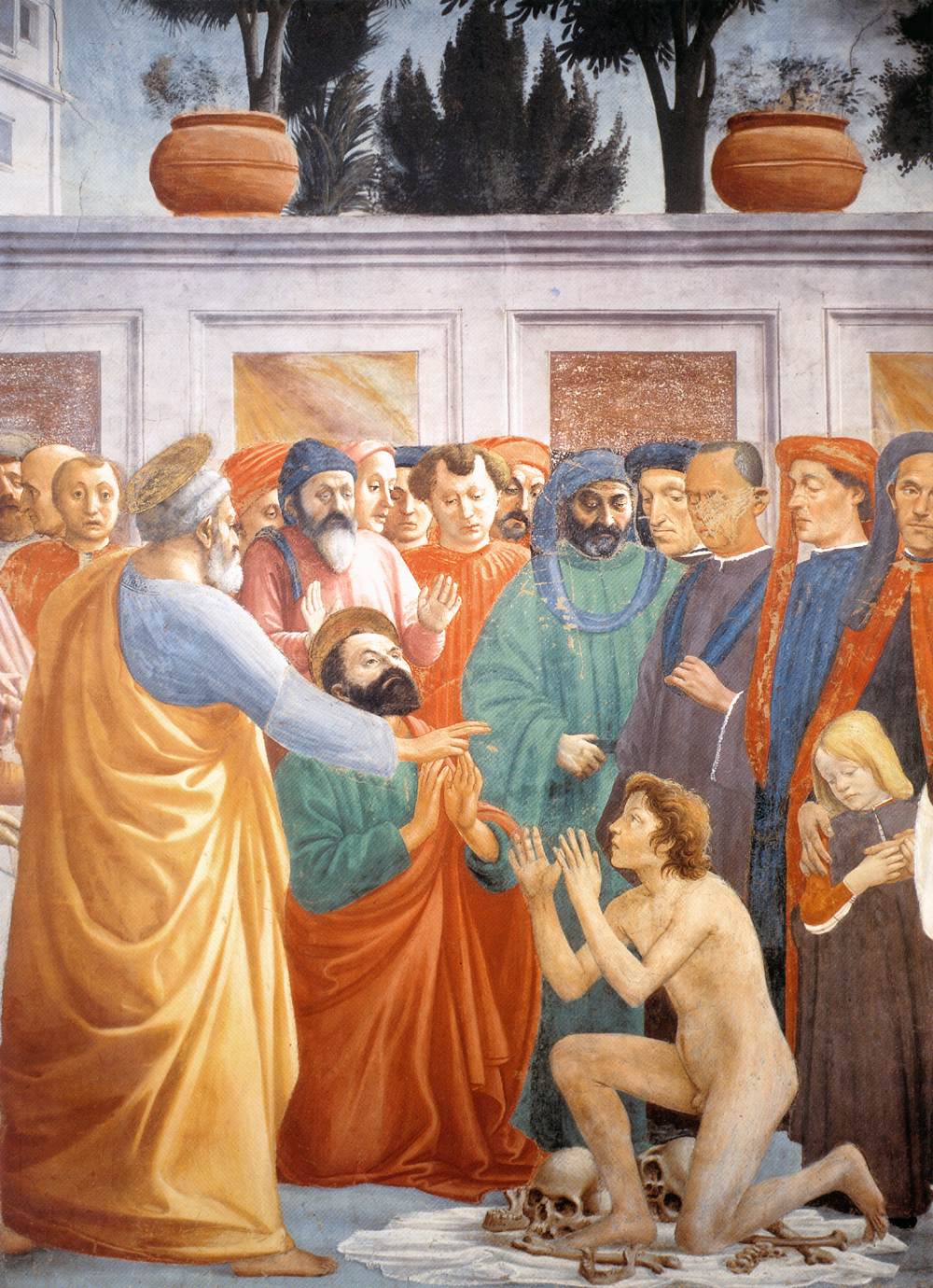 Raising of the Son of Theophilus (detail)