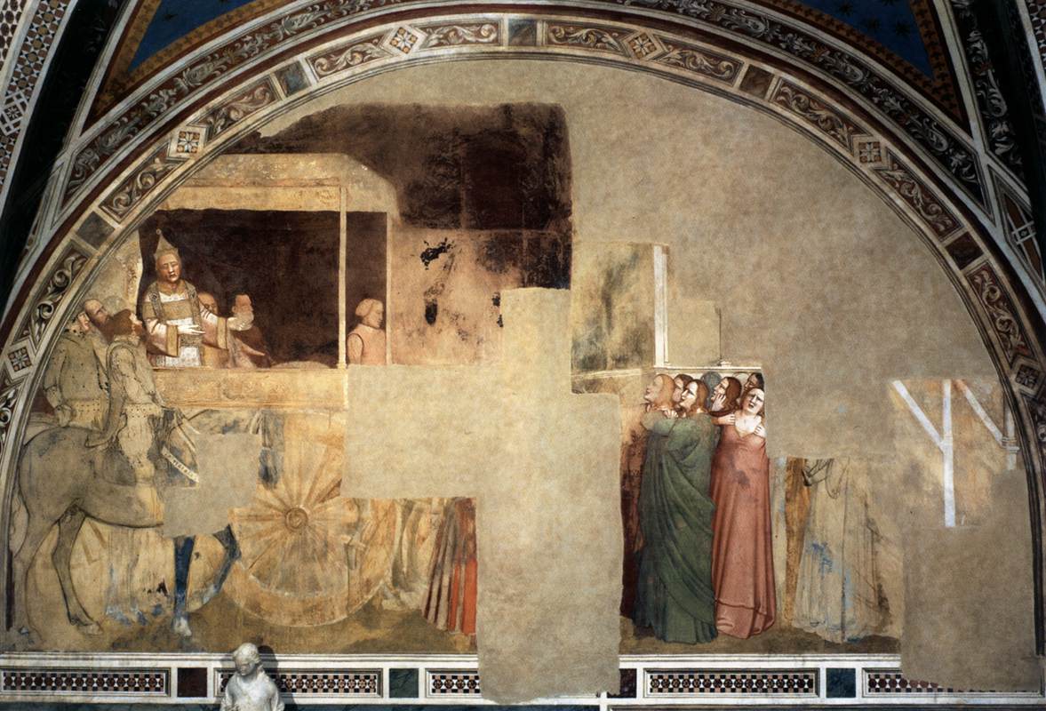 Emperor Constantine Refuses to Bathe in the Blood of the Innocents