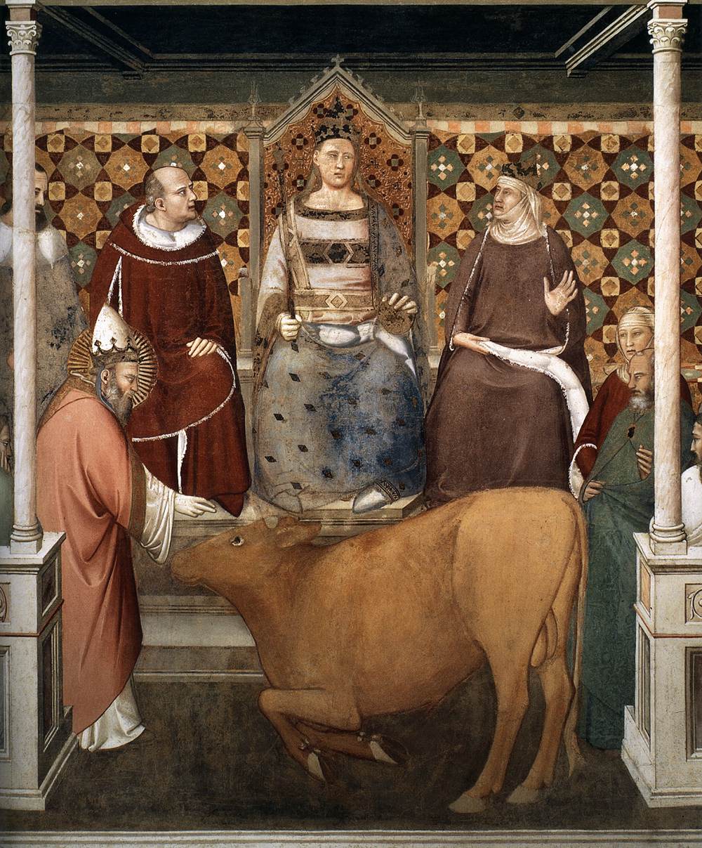 The Miracle of the Bull (detail)