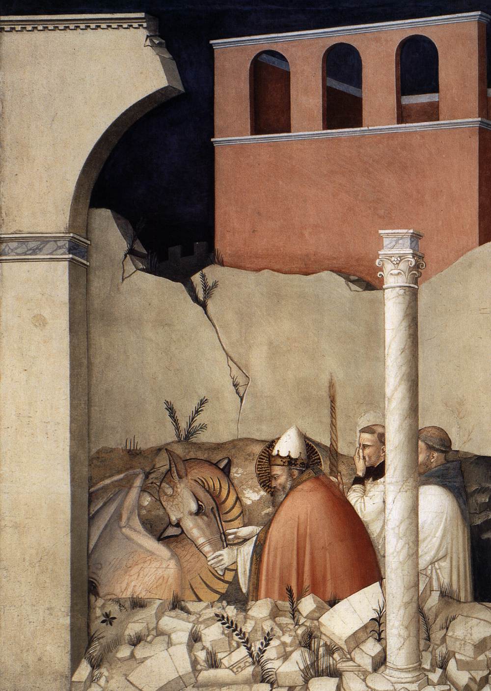 The Miracle of the Dragon (detail)