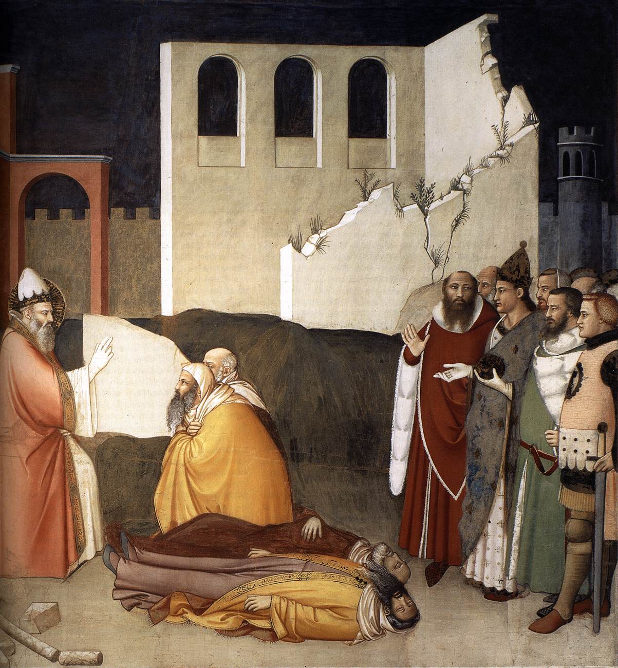 The Miracle of the Dragon (detail)