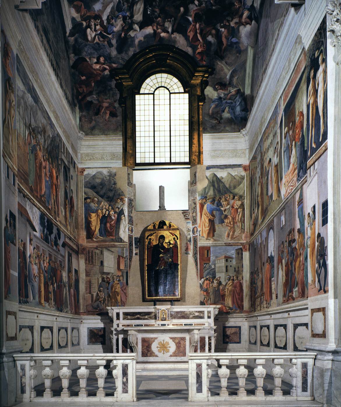 View of the Cappella Brancacci (after restoration)