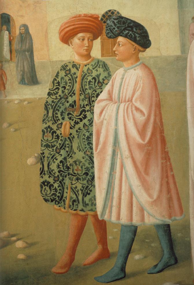 The Healing of the Cripple and Raising of Tabitha (detail)