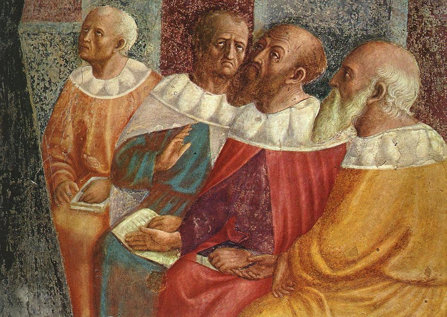St Catherine Disputing with Scholars (detail)
