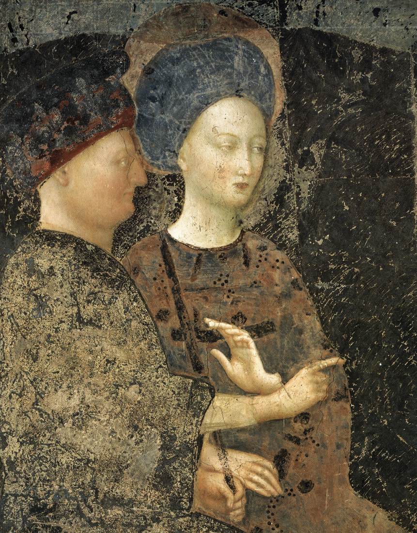 The Baptist Scolding Herod and Herodias (detail)