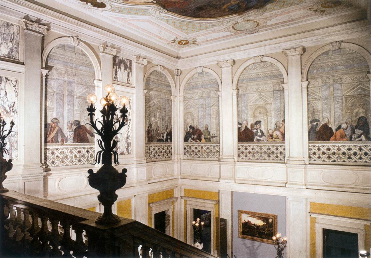 Palazzo Grassi: Main staircase