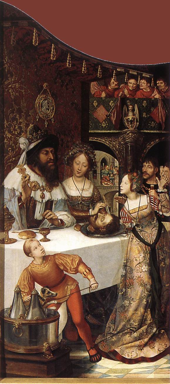 St John Altarpiece (left wing)