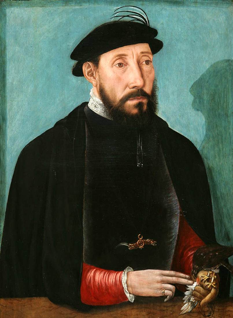 Portrait of a Master Falconer in the Service of the Habsburg Family