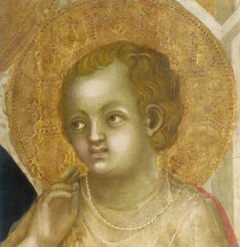 The Virgin and Child with Six Angels (detail)