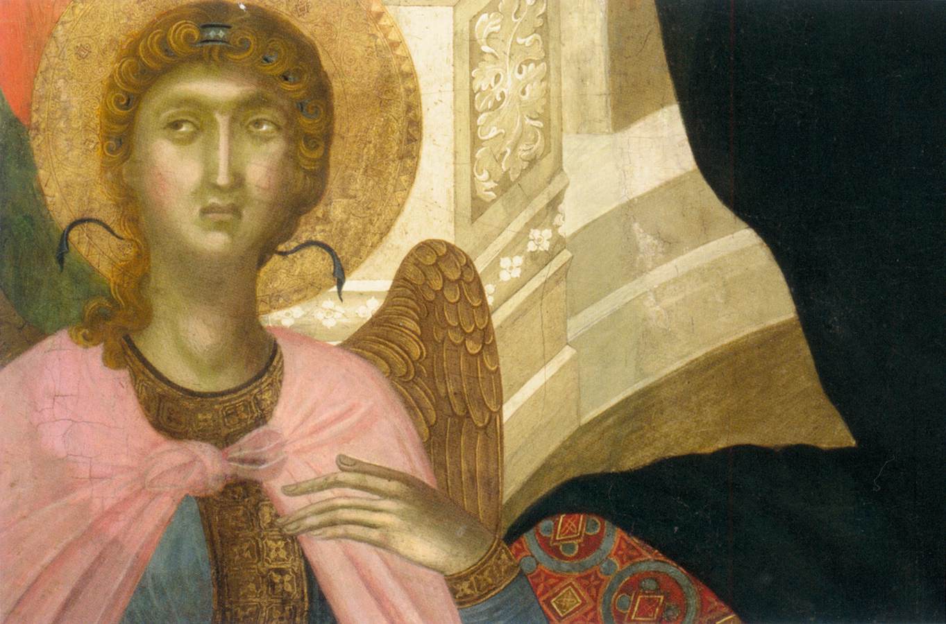 The Virgin and Child with Six Angels (detail)