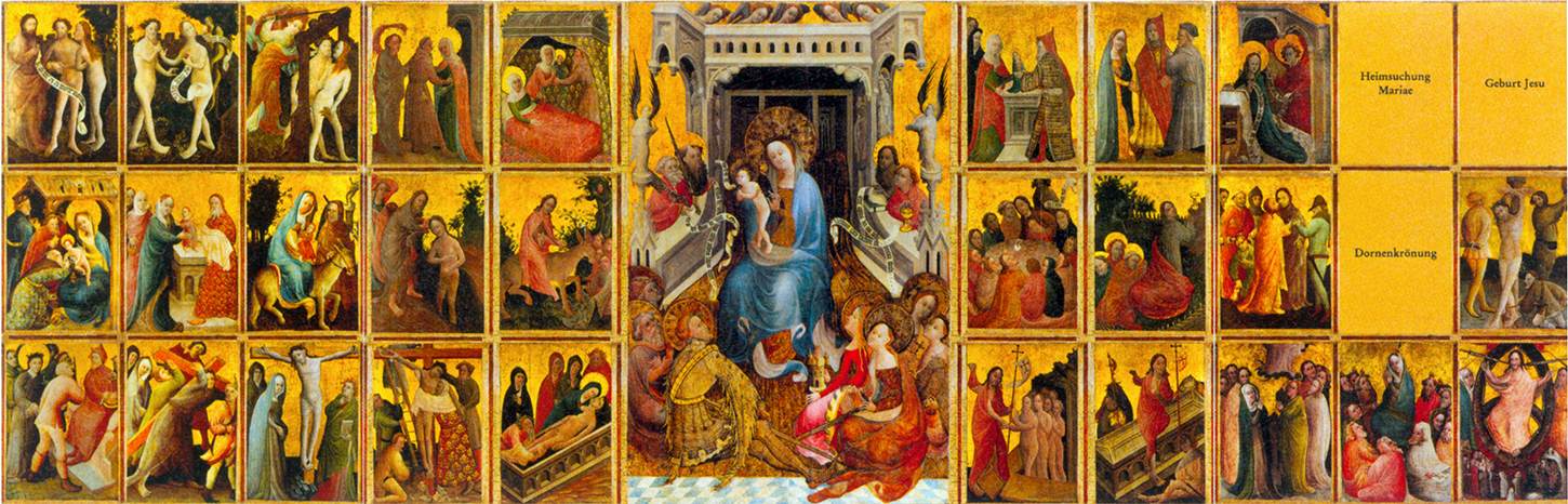 Reconstruction of the Bielefeld Altarpiece (open)