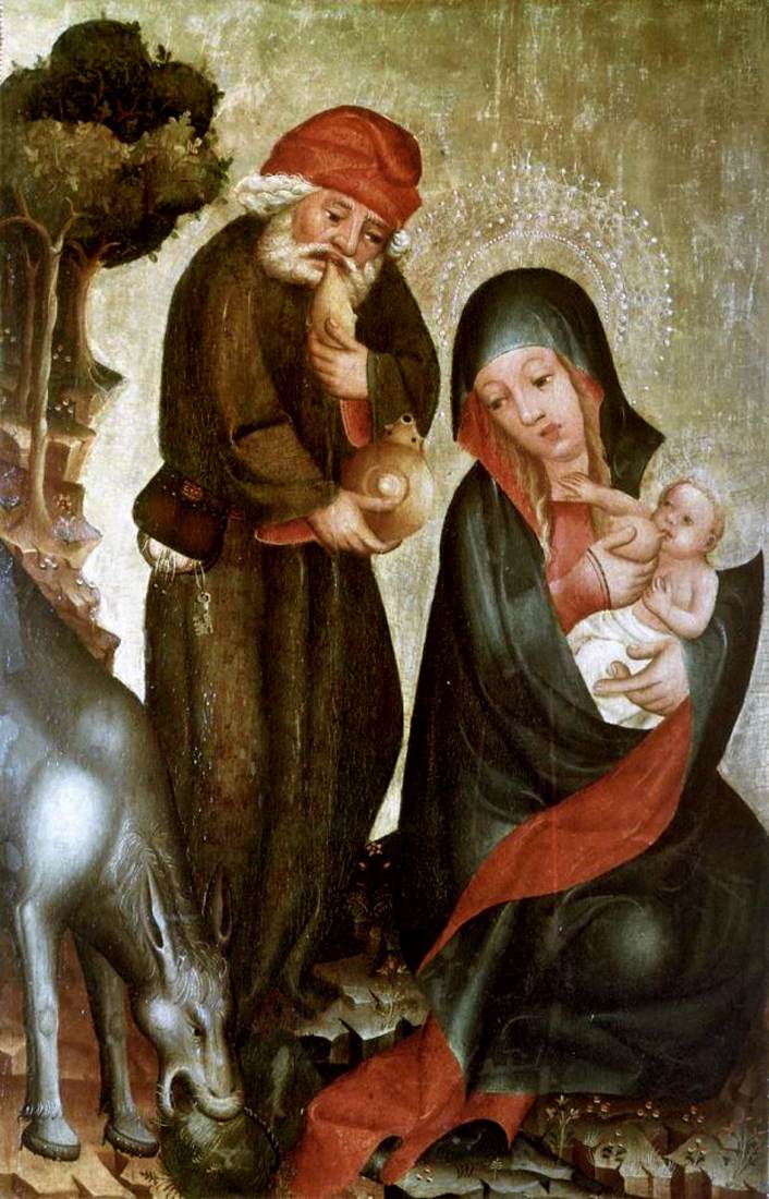 St Peter (Grabow) Altarpiece: Rest on the Flight into Egypt