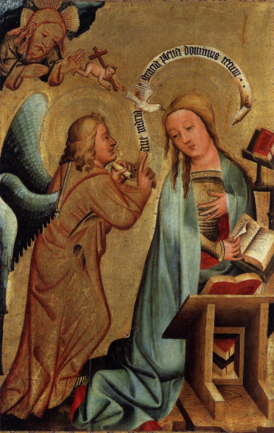 St Peter (Grabow) Altarpiece: Annunciation