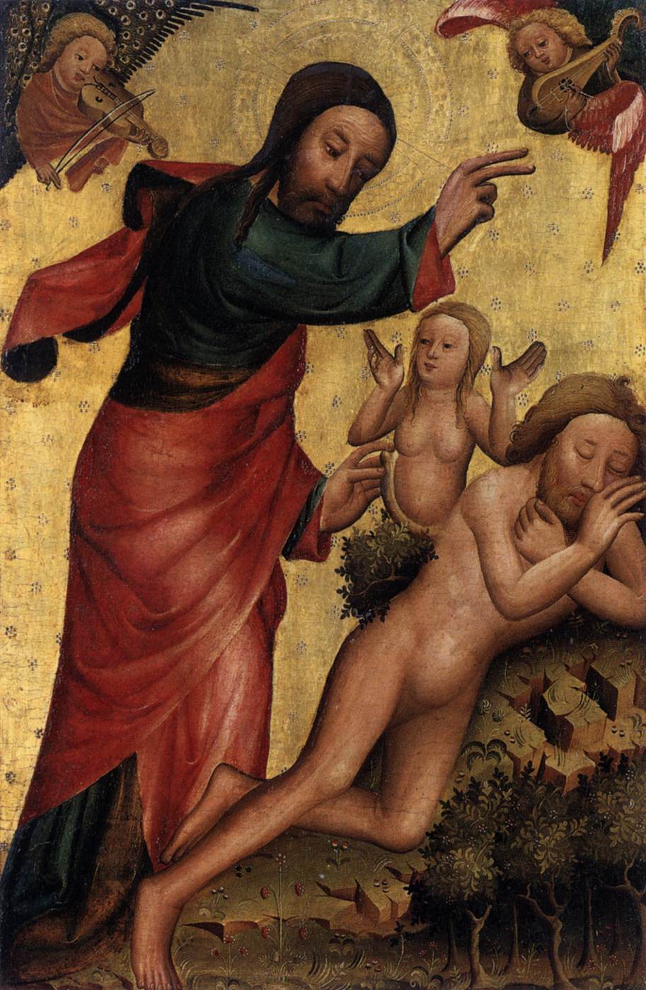 St Peter (Grabow) Altarpiece: Creation of Eve
