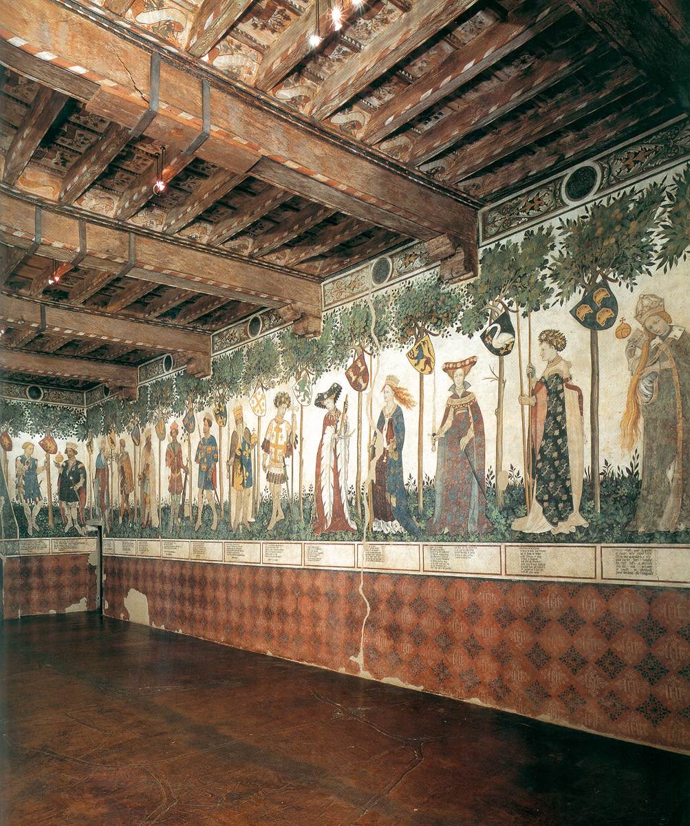 View of the north wall