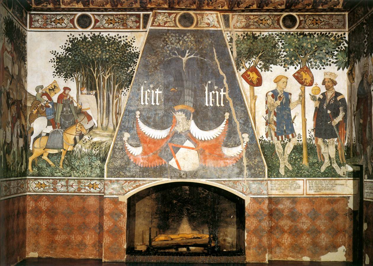 View of the end (west) wall