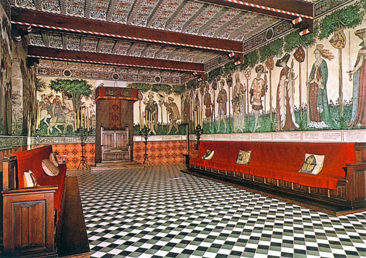 Copy of the Sala Baronale