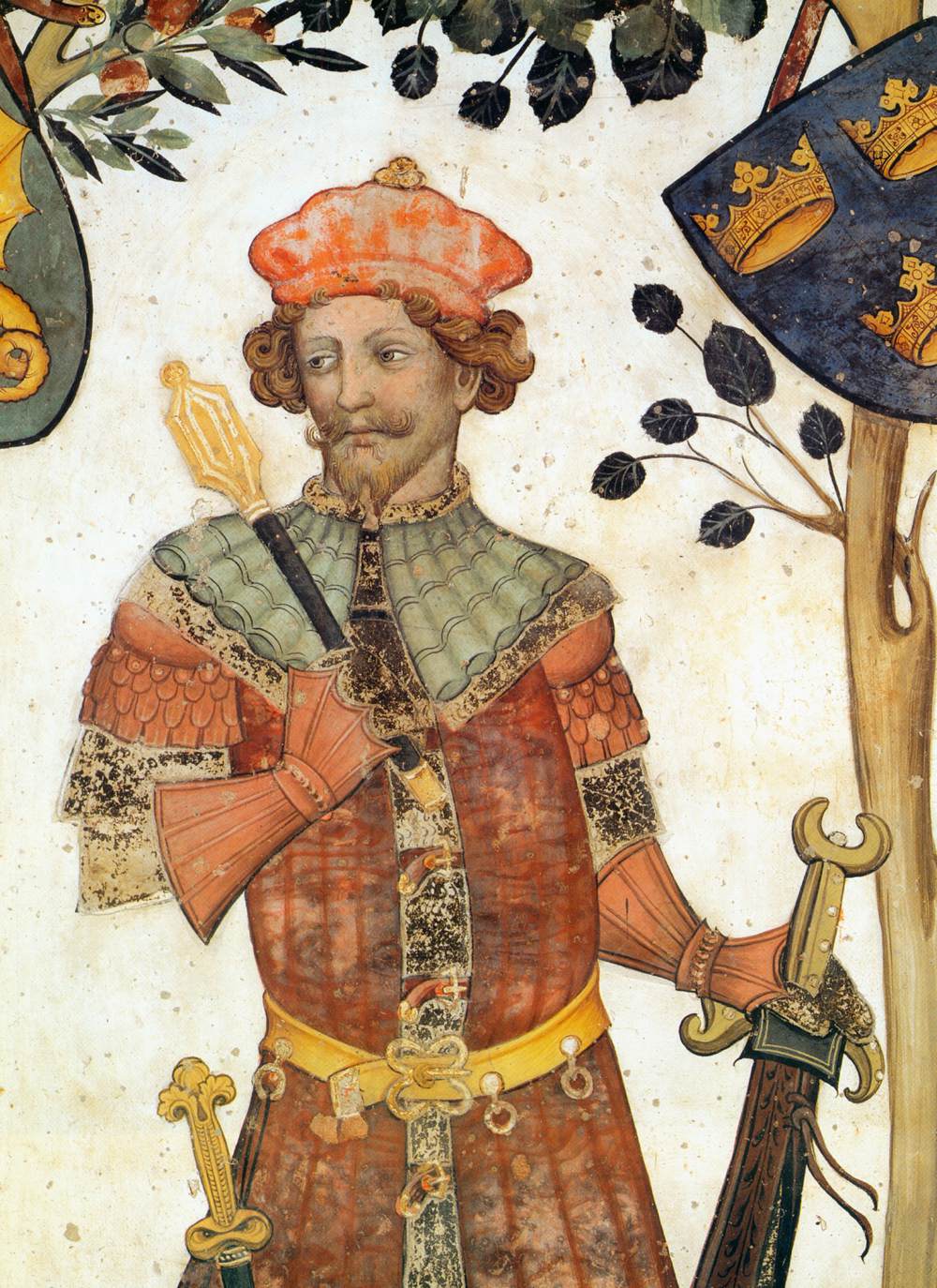 Nine Heroes and Nine Heroines (detail)