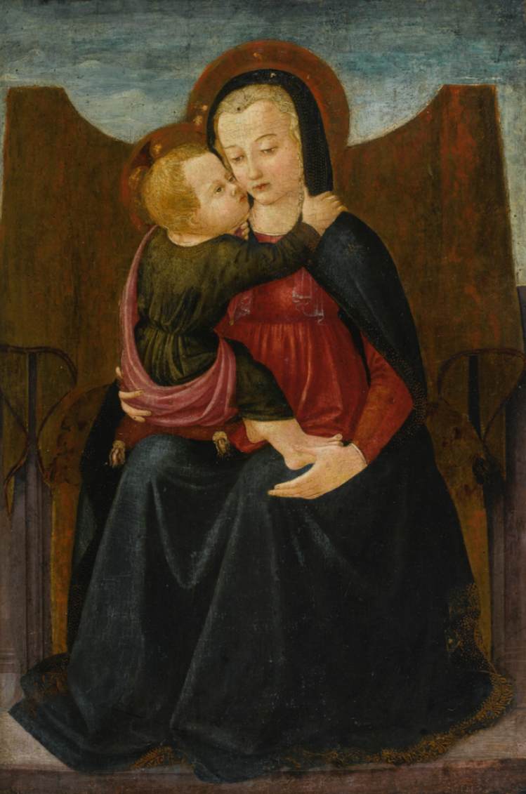 Madonna and Child Enthroned