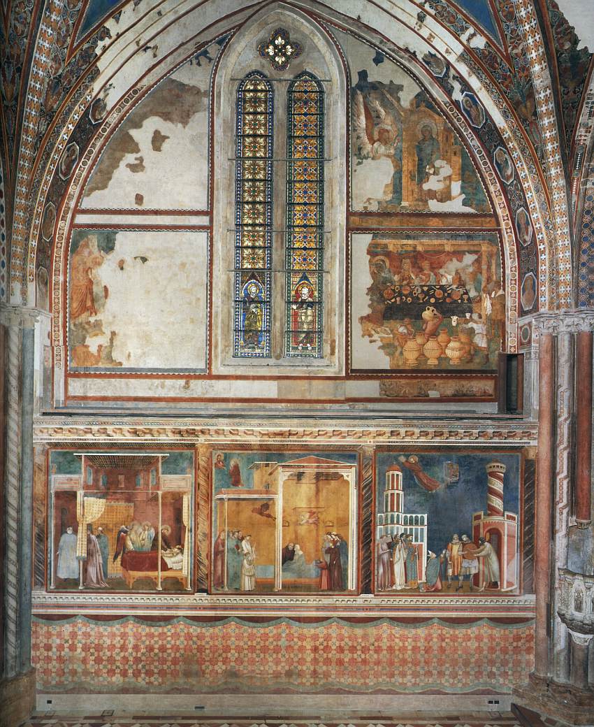 Legend of St Francis: Scenes Nos. 26-28