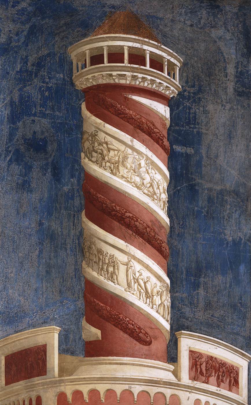 Legend of St Francis: 28. Liberation of the Repentant Heretic (detail)