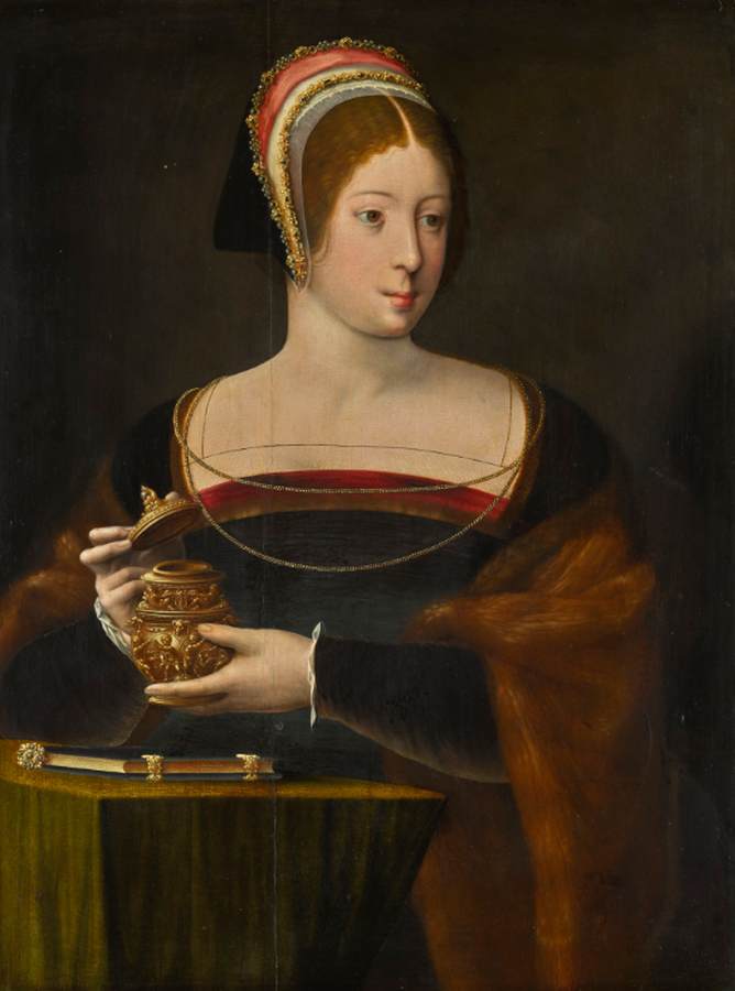 Mary Magdalene Holding the Unguent Jar