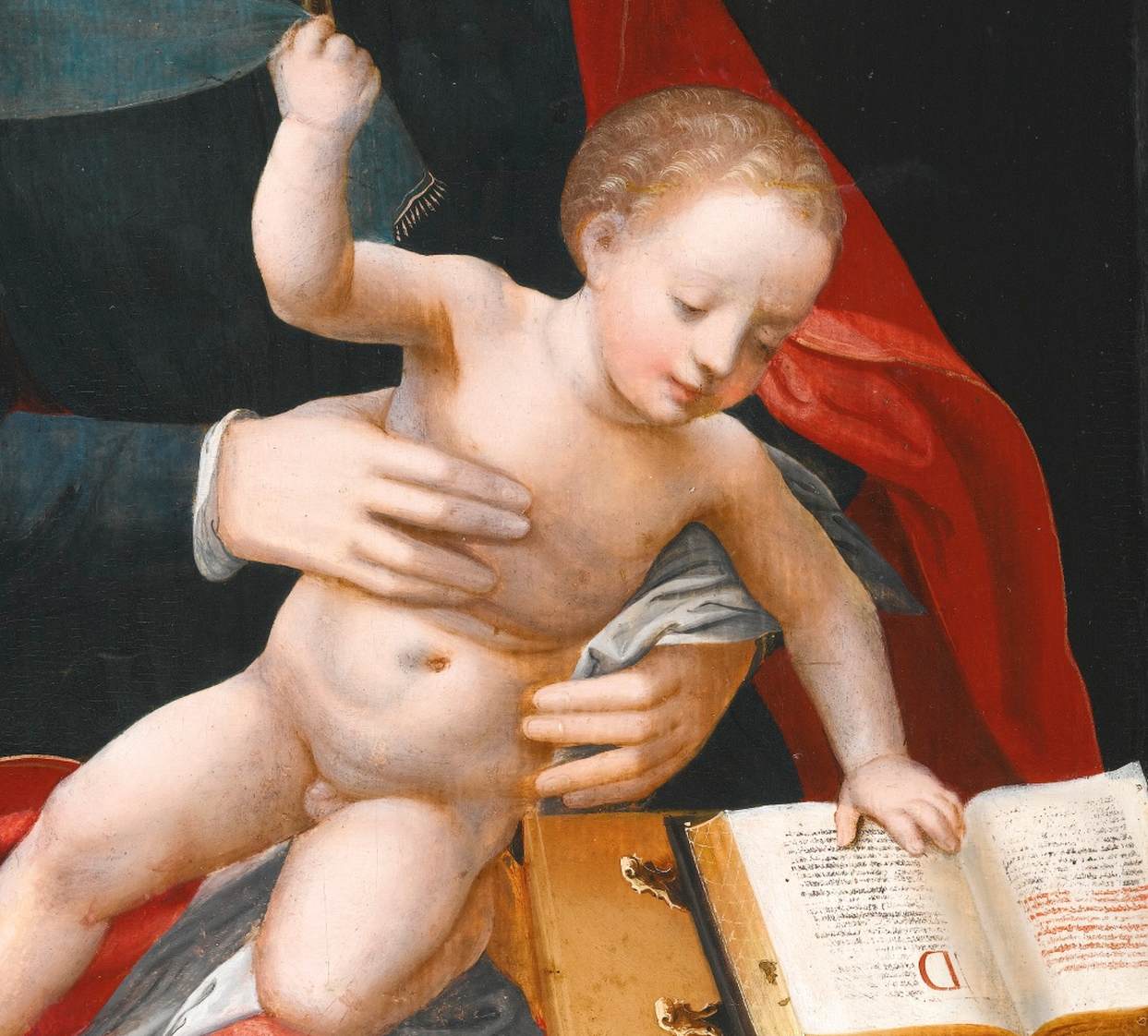 Virgin and Child (detail)