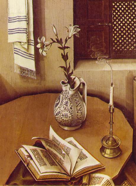 Mérode Altarpiece (detail)