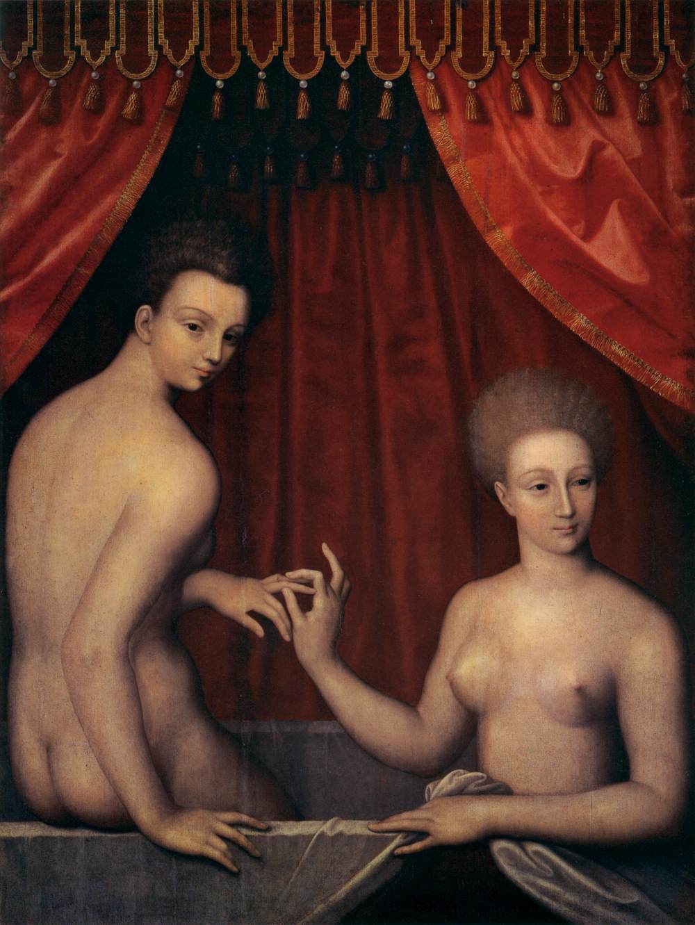 Portrait of Gabrielle d'Estrées with her Sister