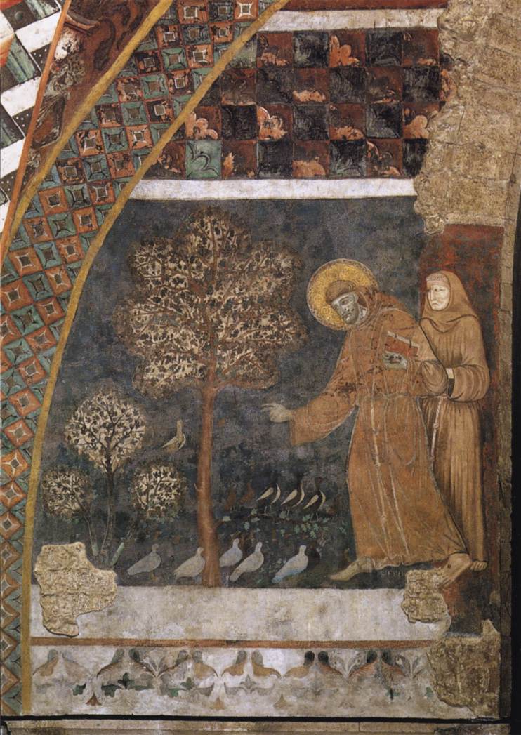 Scenes from the Life of St Francis: Francis Preaching to the Birds