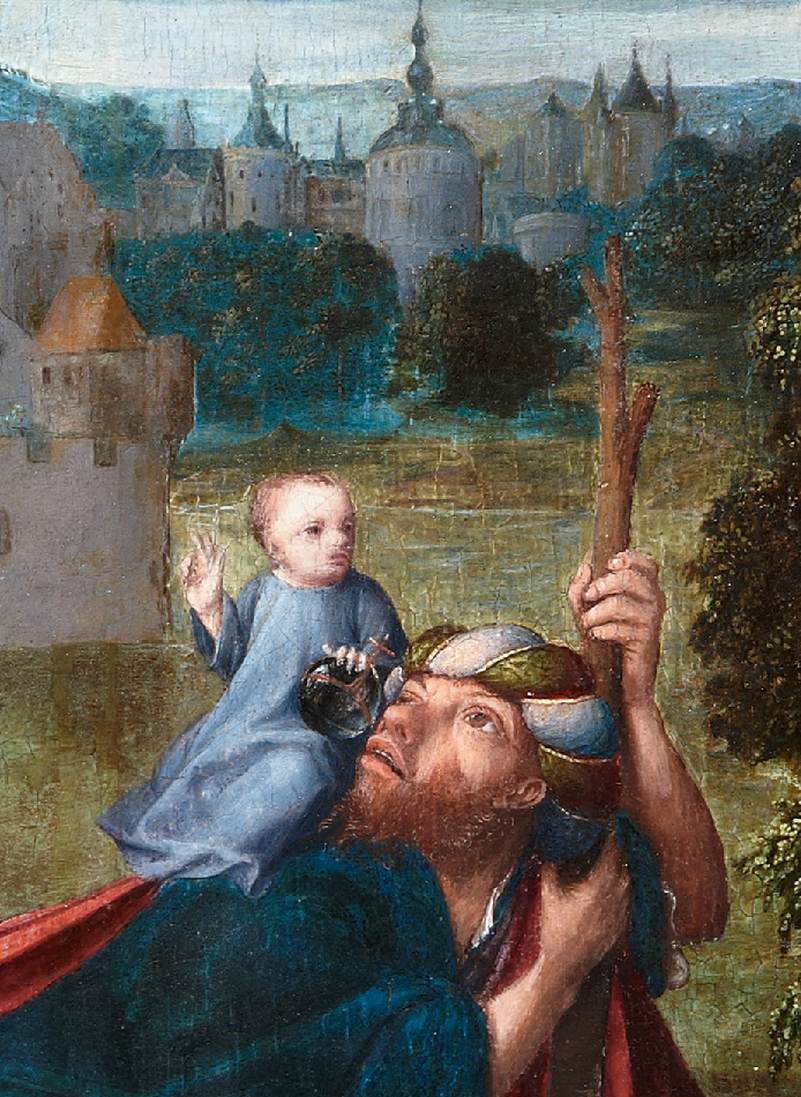 St Christopher (detail)