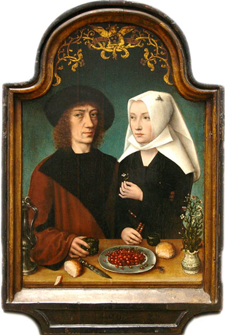 Self Portrait of the Artist with His Wife