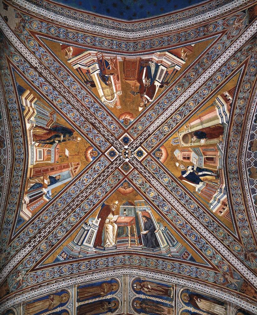 Vault with the Church Fathers