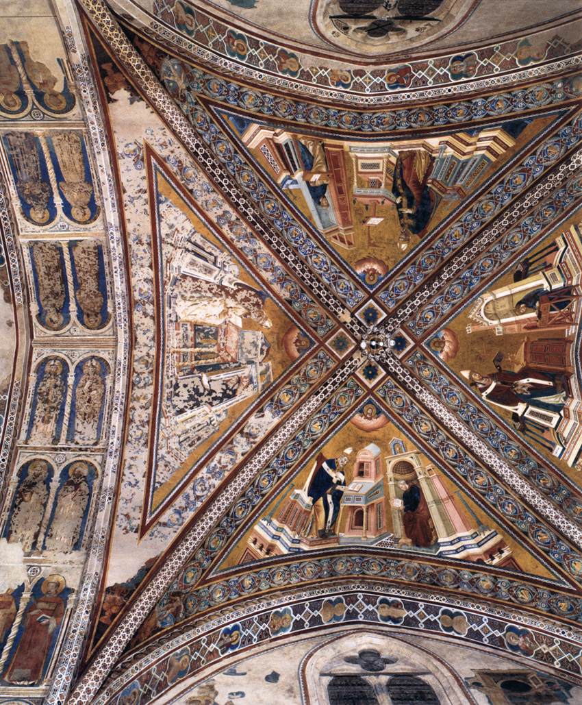 Vault with the Church Fathers