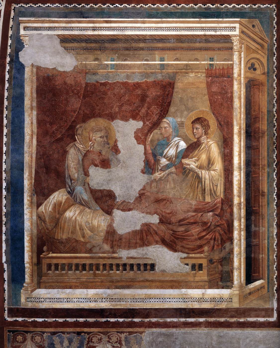 Scenes from the Old Testament: Isaac Blessing Jacob