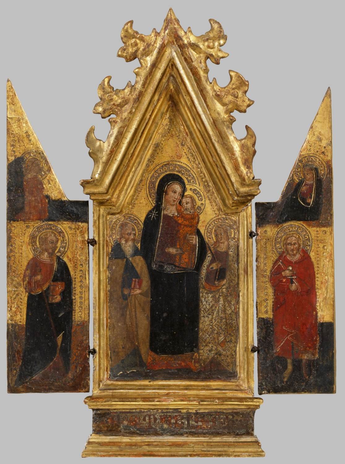 Triptych of the Madonna with Child