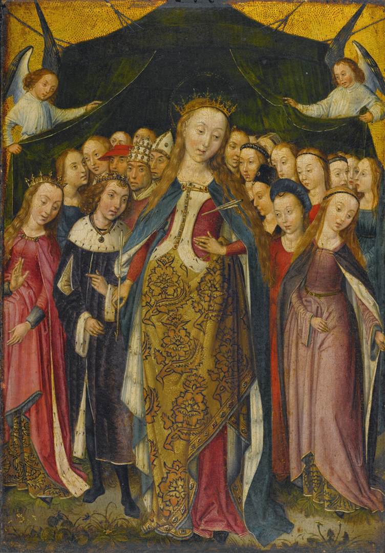 St Ursula Protecting the Eleven Thousand Virgins with Her Cloak