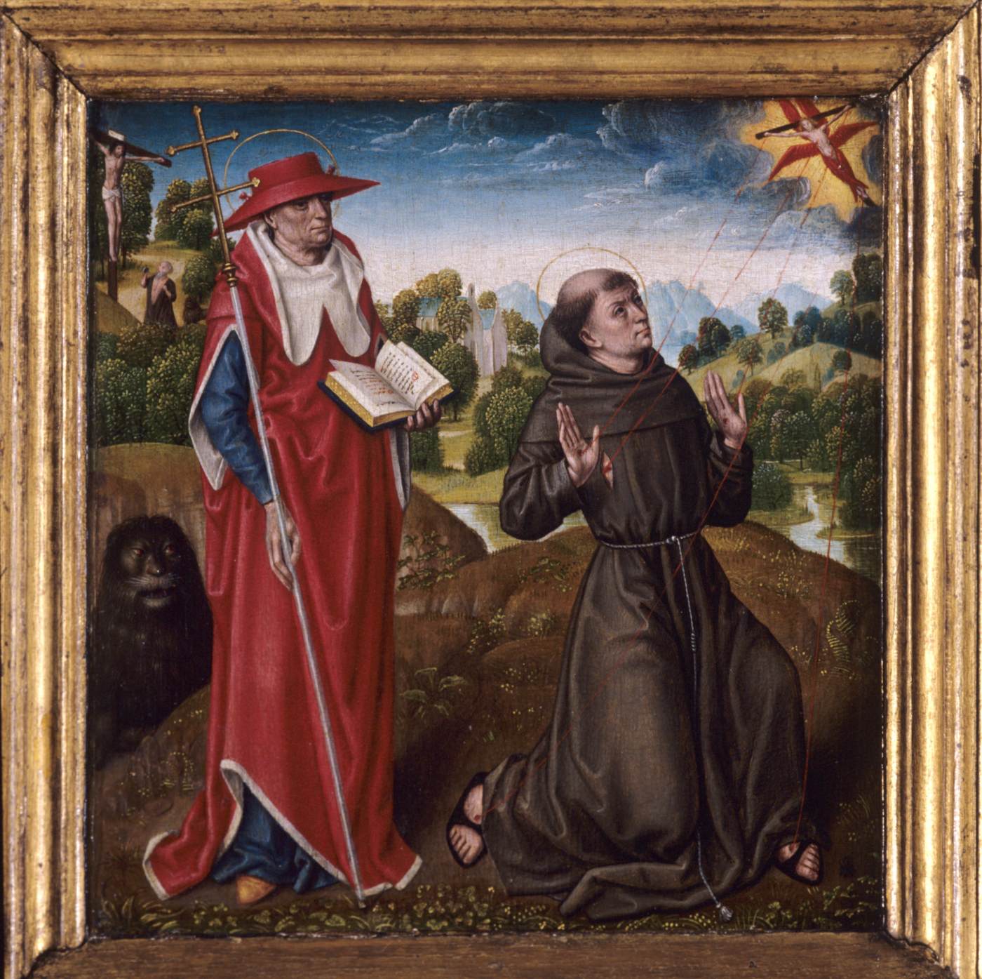 Triptych of the Annunciation (detail)