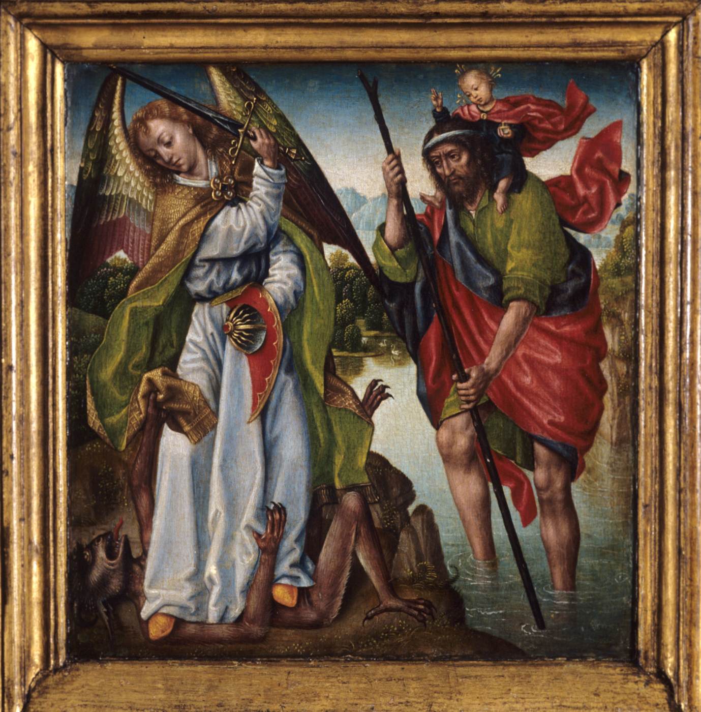 Triptych of the Annunciation (detail)