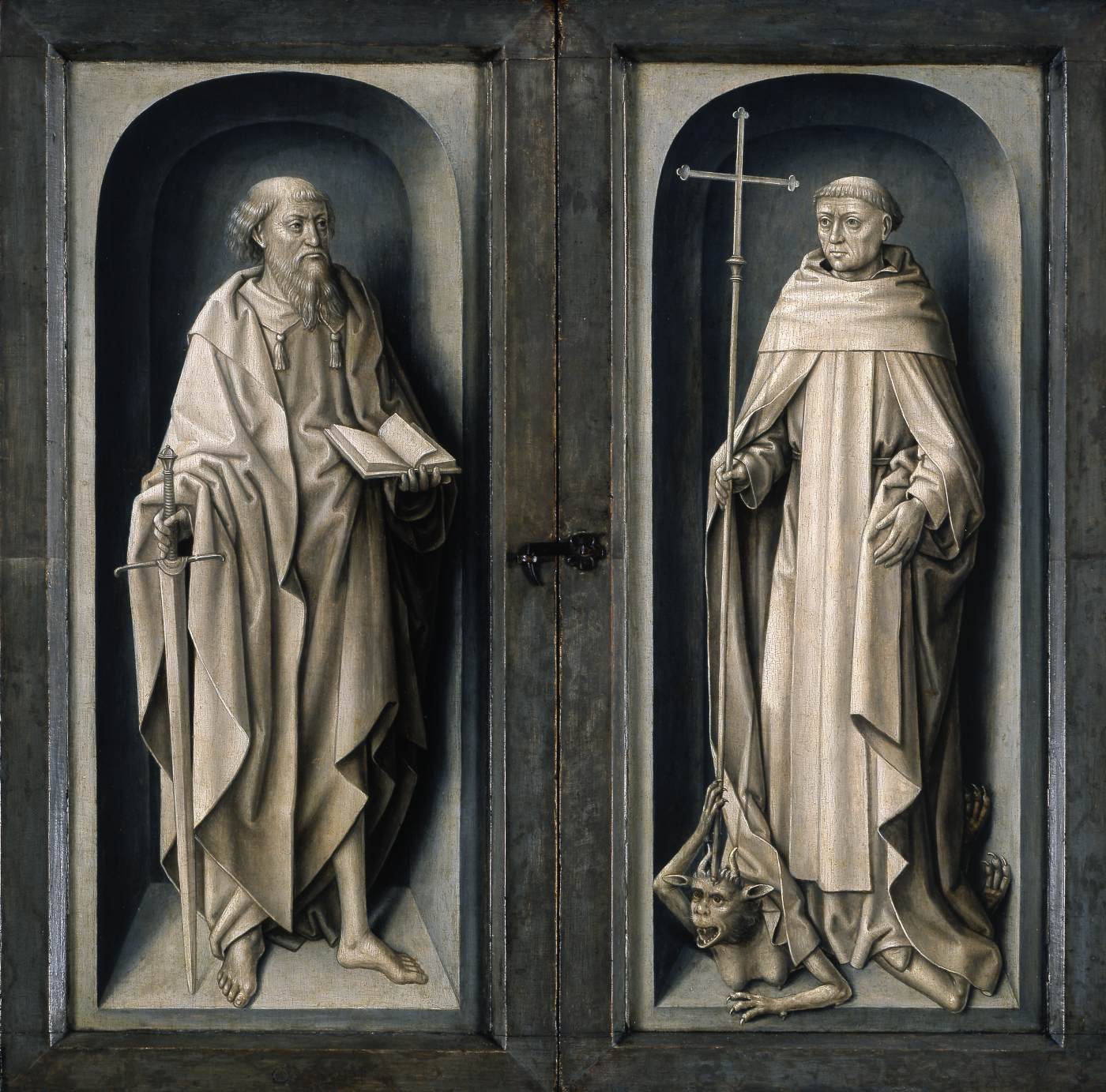 Triptych of the Annunciation (detail)