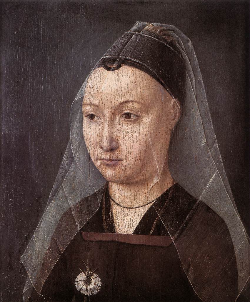 Portrait of a Lady with a Carnation